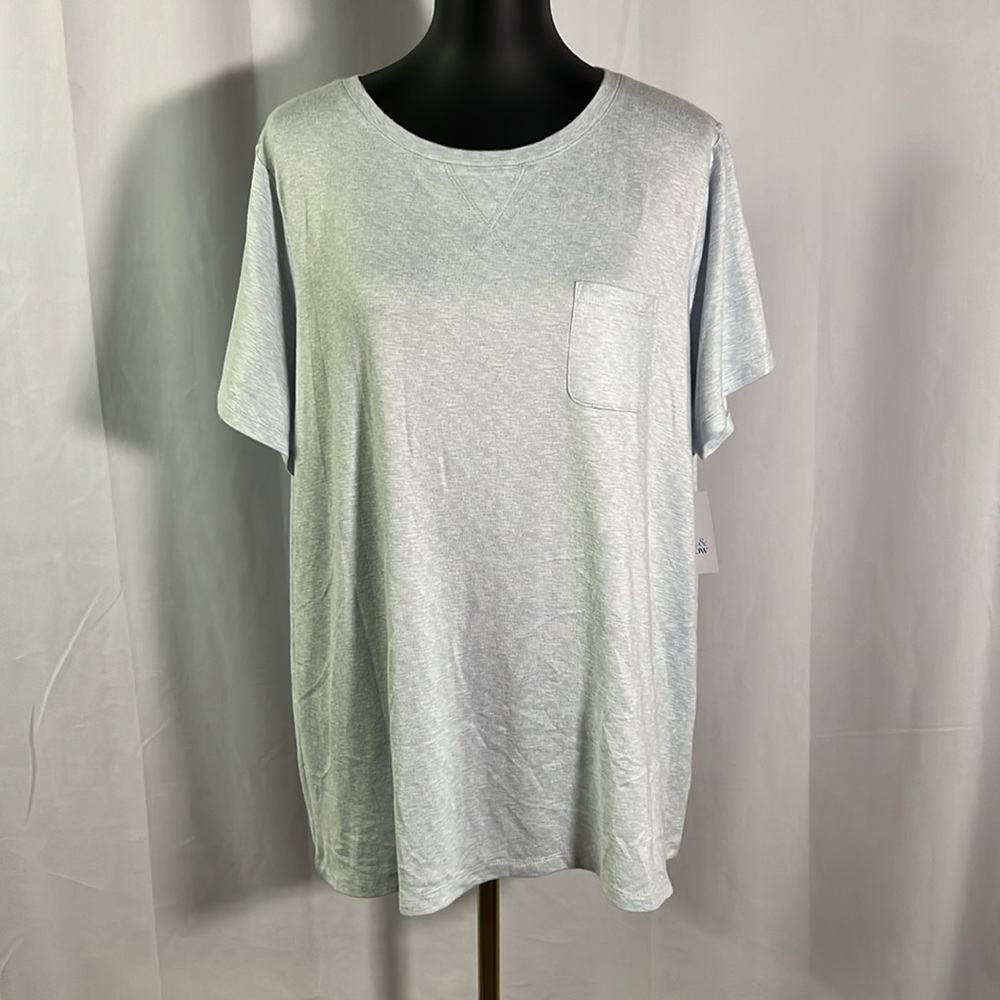 🛍 6 for $35 • NWT Croft & Barrow Intimates Super Soft Whisperluxe Pajama Shirt